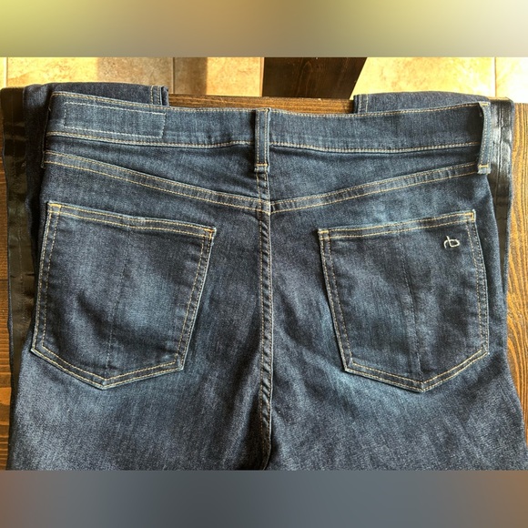 rag & bone Mad River Tuxedo Skinny Ankle Jeans - Picture 6 of 9